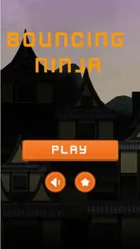 Bouncing Ninja Screen Shot 0