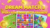 Dream Match 3 - Jewel Sweet Sugar Screen Shot 0