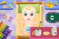 Bayi lahir pembersih game Screen Shot 5