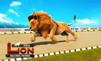 Wild Lion Racing Animal Race Screen Shot 0