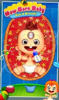 New Born Baby Care & Dressup! Screen Shot 1