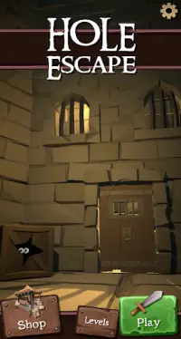 Hole Escape - Lost in the dungeon maze Screen Shot 0