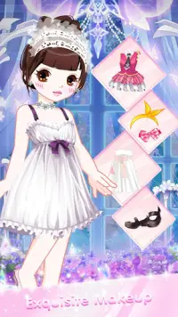 Prom Dress up - Makeup game for girls Screen Shot 2