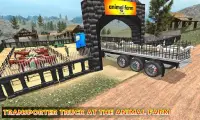 Camion Transport animaux 2018: Offroad Driving Screen Shot 3