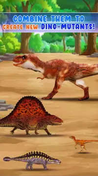 Dinosaur Game: Jurassic War Screen Shot 3