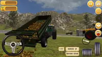 Play tractor simulation game 2021 for free Screen Shot 1