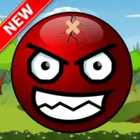 Angry Bounce Red Ball Game Screen Shot 4
