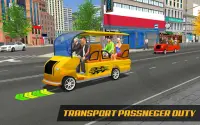 Shopping Mall Taxi Car Games Screen Shot 0