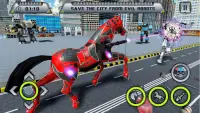 Real Horse Robot Transforming Games-Robot Shooting Screen Shot 0