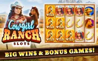 Slots Cowgirl Ranch Free Slots Screen Shot 0