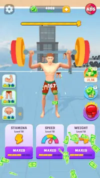 Workout Master: Strongest Man Screen Shot 0