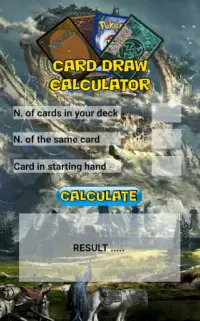 Card Draw Calculator Screen Shot 1