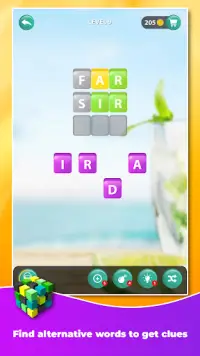 Word Bricks - Addictive Word Game Screen Shot 1