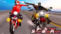 Stunt Bike Race Attacco Screen Shot 2