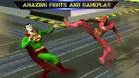 Flash Superhero Games - Super Light Crime City 3D Screen Shot 2