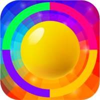 Amazing Color Ball Rotating Circle