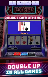 Video Poker - Casino Card Game Screen Shot 2