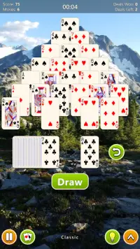 Pyramid Solitaire 4 in 1 Card Game Screen Shot 21