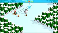 Snowy Slide: Endless Runner Screen Shot 5