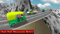 Offroad Rickshaw Simulator: Tuk Tuk Mountain Drive Screen Shot 0