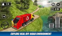 Garbage Truck Driving Games Screen Shot 6