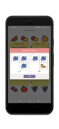 jogo de memória frutas Screen Shot 4