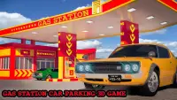Gas station car parking 3D: Car Driving simulator Screen Shot 0