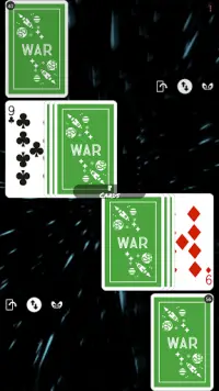 War Card Game Screen Shot 2