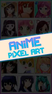 Anime Manga Pixel Coloring Screen Shot 7
