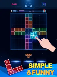 Glow Block Puzzle: Color Classic Puzzle Legend Screen Shot 6