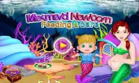 Mermaid Newborn Feeding Screen Shot 0