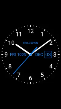 Analog Clock Live Wallpaper-7 Screen Shot 3