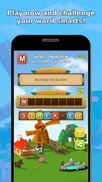 Word Jumble Farm: Free Anagram Word Scramble Game Screen Shot 4