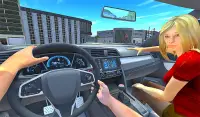 Grand City Car Driver: Civic Car Driving Simulator Screen Shot 0