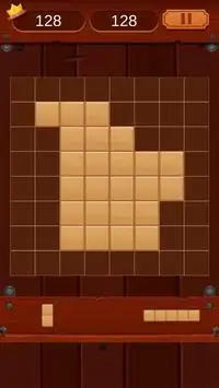 Wooden block puzzle Screen Shot 2
