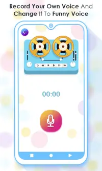 Voice Changer - Funny Recorder Screen Shot 1