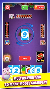 Uno Card Game - Card Party Screen Shot 4