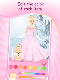 Princess Doll Dress Up Game Screen Shot 3