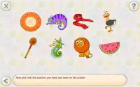 Memory games for kids 4 years Screen Shot 1