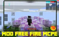 Mod Free Fire Skins For MCPE 2021 Screen Shot 0