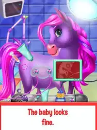 Лошадь Беременность Больница: Новорожденный Пони Screen Shot 7