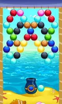 Beach Bubble Shooter Screen Shot 2