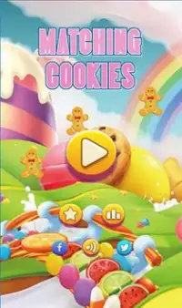 Gingerbread Man Cookie Match Screen Shot 0