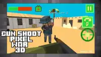 Gun Shoot - Pixel War 3D Screen Shot 0