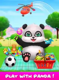 Recém-nascido bebê Panda Cuidado Berçário Creche Screen Shot 1