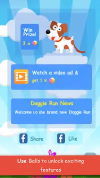 Doggie Run : dog running game! Screen Shot 7