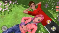 Sakura High School Girl Love Story Simulator Games Screen Shot 4