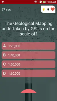 Geology and Geo-Physics Test Quiz Screen Shot 3