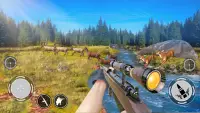 Deer Hunting Games in Forest Screen Shot 1