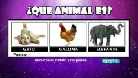 Juegos de Animales para niños nombres gratis Screen Shot 1